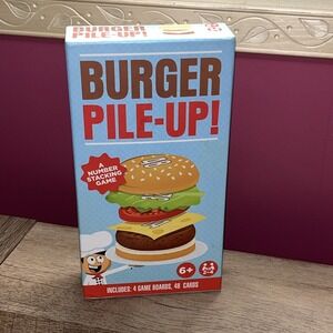 Burger Pile-Up Number Counting Learning Stacking Pile Family Card Game